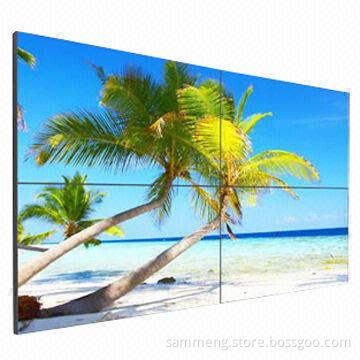 46-inch TFT Video Wall 3 x 3 with 1,920 x 1,080 Pixels Resolution and 22mm Bezel Width